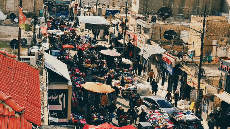 صورة لـ مخيم الوحدات في العاصمة عمان | تصوير: نماء القضاة