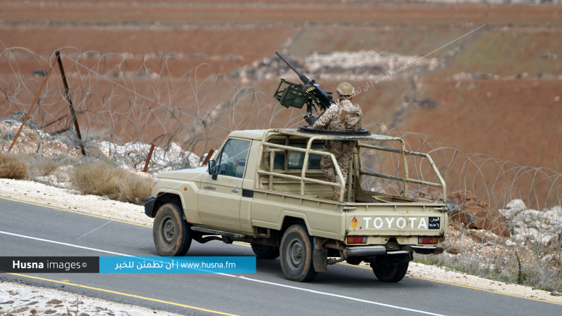 إحدى دوريات الجيش الأردني العاملة على الواجهة الشمالية الشرقية للأردن مع سوريا | Husna Images