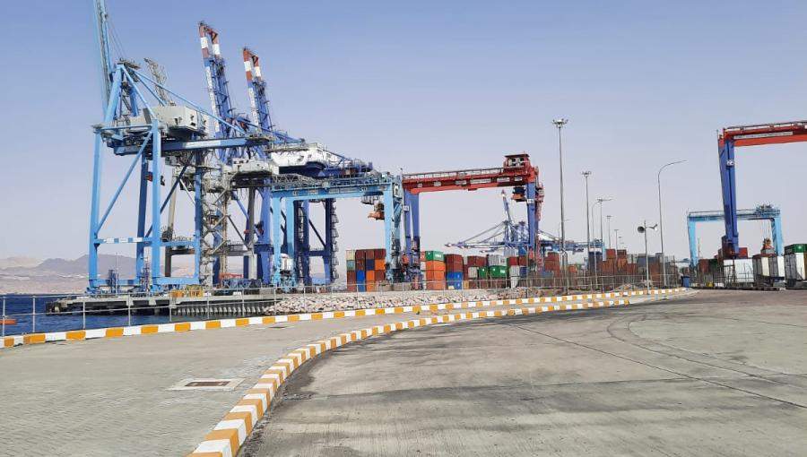 ميناء الحاويات- المعبر البحري بين الاردن ومصر