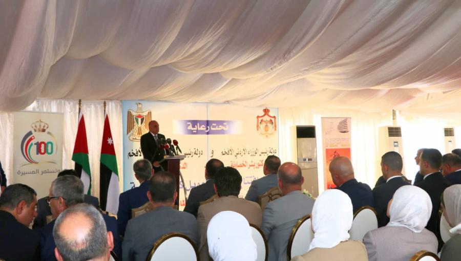 رئيس الوزراء بشر الخصاونة يدشن محطة  كهرباء الرامة - 24 آب 2022