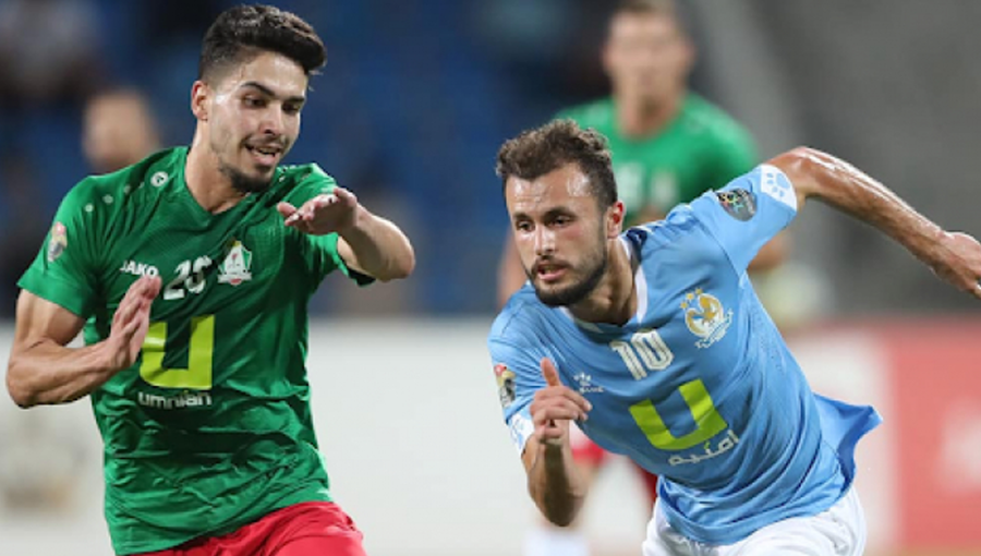 لاعبان من الفيصلي والوحدات