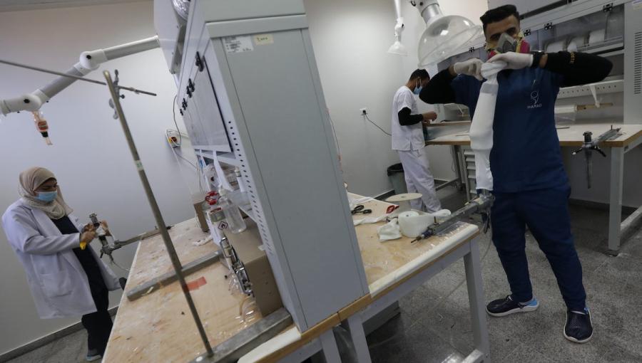 المستشفى الميداني  الأردني العسكري في غزة