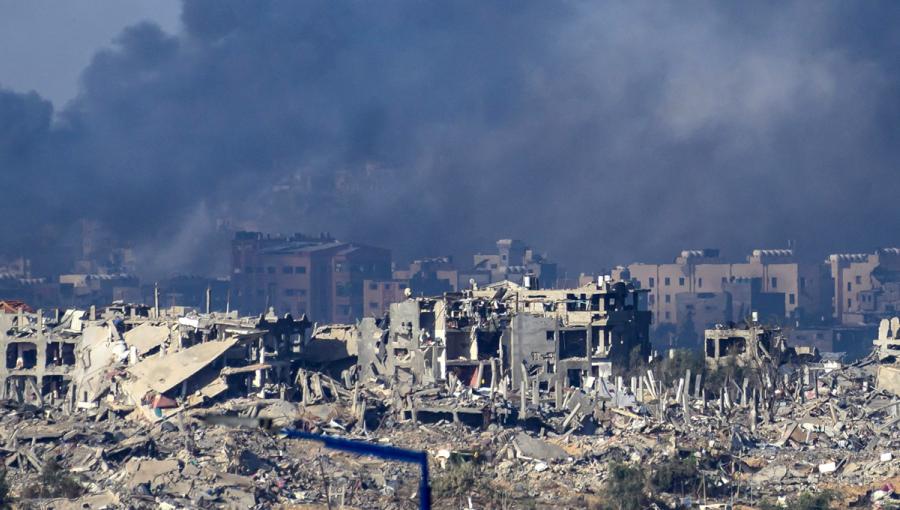 آثار الدمار من قصف الاحتلال لغزة 21 تشرين الثاني 2023