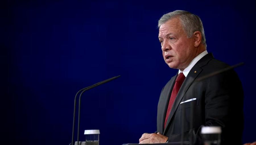 الملك عبد الله الثاني في برلين/ ألمانيا 17 تشرين الأول 2023 | المصدر: رويترز