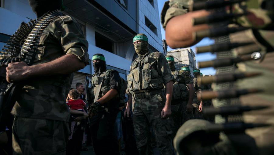 مقاومون من حركة حماس