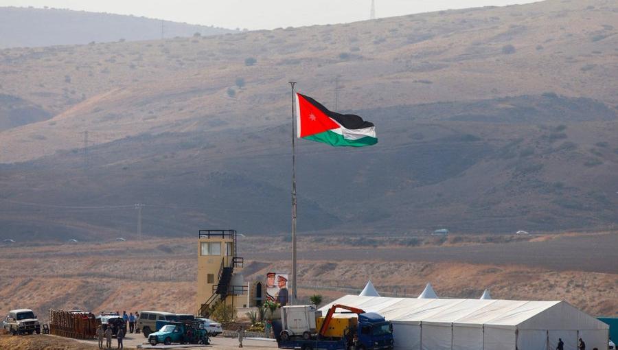 صورة أرشيفية لنقطة عسكرية أردنية على الحدود مع الاحتلال