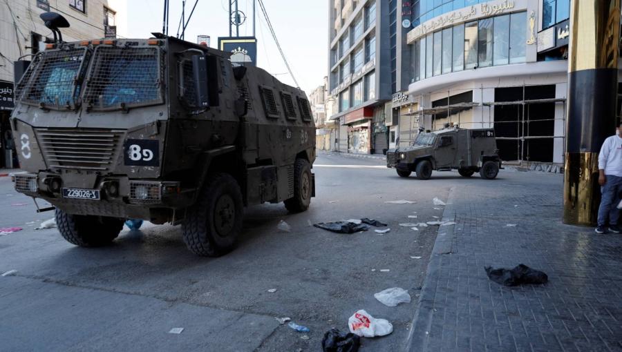 عربة عسكرية تابعة للاحتلال الإسرائيلي خلال اقتحام جنين في الضفة الغربية عربة عسكرية تابعة للاحتلال الإسرائيلي خلال اقتحام جنين في الضفة الغربية 30/5/2024 | المصدر: رويترز