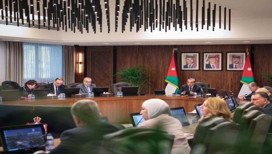 جانب من جلسة مجلس الوزراء 29/1/2025