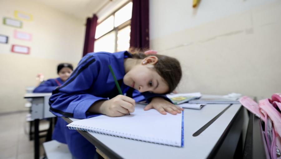 طالبة في إحدى الغرف الصفية طالبة في إحدى الغرف الصفية | المصدر: المملكة