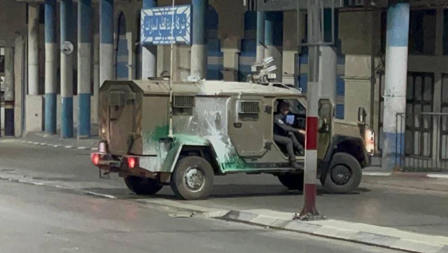 خلال اقتحام الاحتلال المنطقة الشرقية من نابلس خلال اقتحام الاحتلال المنطقة الشرقية من نابلس 21/5/2025 | المصدر: فلسطين بوست