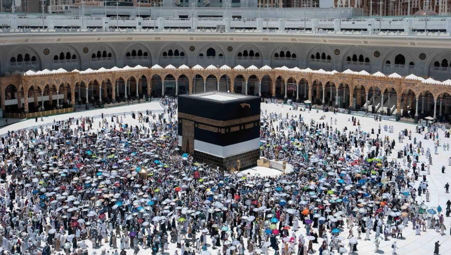 حجاج خلال طواف الوداع حجاج خلال طواف الوداع | المصدر: وكالة الأنباء السعودية