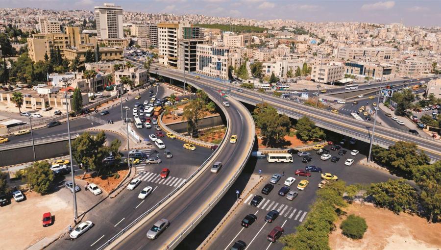 مشهد عام لمدينة عمان مشهد عام لمدينة عمان