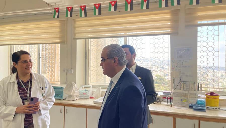 وزير الصحة الدكتور إبراهيم البدور وزير الصحة الدكتور إبراهيم البدور خلال زيارة للمركز الوطني للصحة النفسية 2/9/2025 | المصدر: وزارة الصحة