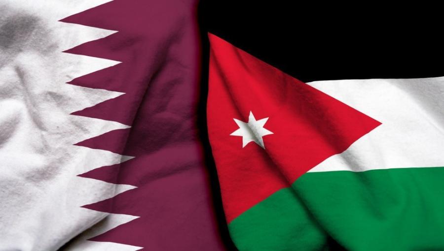 علما الأردن وقطر علما الأردن وقطر | Shutterstock