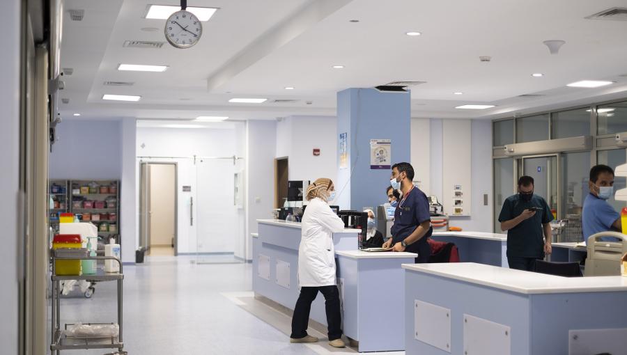 من وحدة العناية الحثيثة في مستشفى البشير من وحدة العناية الحثيثة في مستشفى البشير | حبر