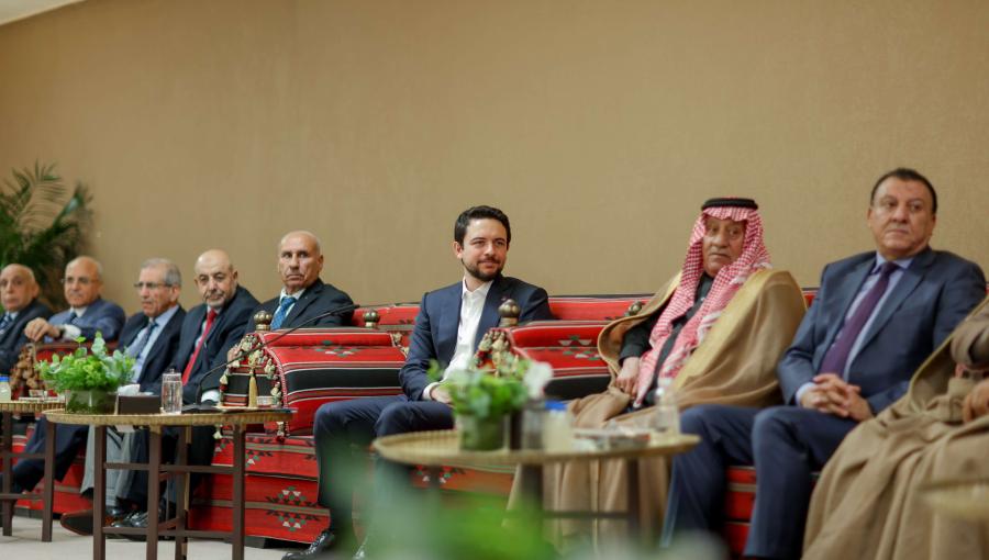 الأمير الحسين خلال زيارة محافظة الطفيلة 19/11/2025 | الديوان الملكي