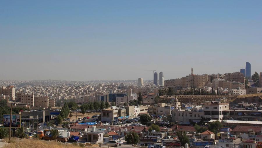 منظر عام لعمان قرب مجمع الشمال | المصدر: حبر