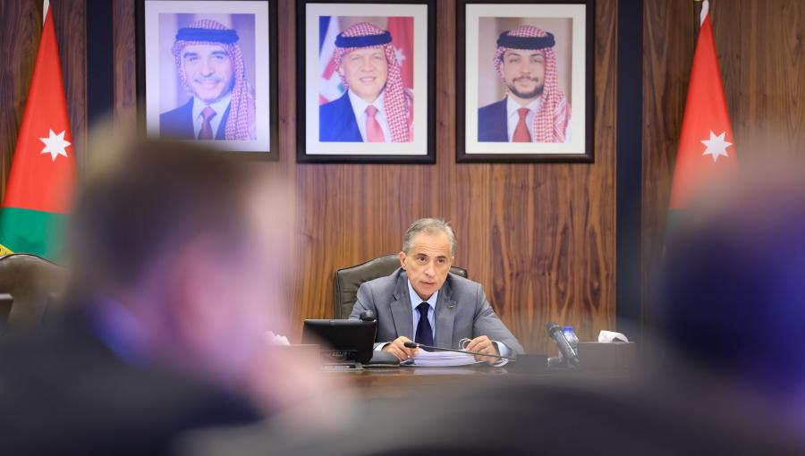 جعفر حسان خلال جلسة مجلس الوزراء 23/12/2025 | المصدر: رئاسة الوزراء