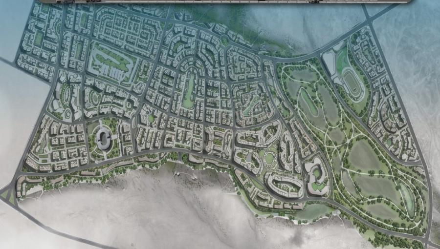 مخطط مشروع مدينة عمرة | المصدر: رئاسة الوزراء