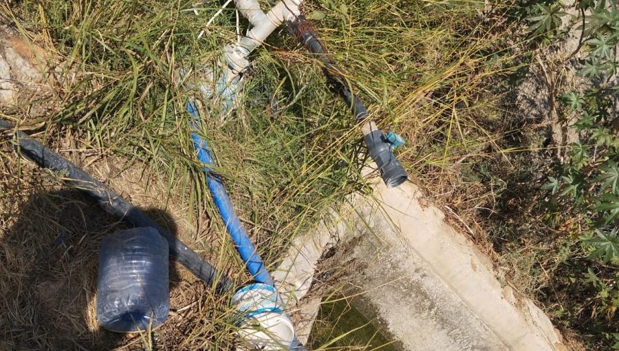 بئر مخالفة في جرش ضبطتها وزارة المياه 1/12/2025 | وزارة المياه