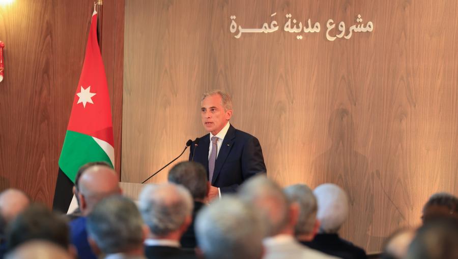 رئيس الوزراء جعفر حسان خلال  الجلسات الحوارية المتخصصة حول مشروع مدينة عمرة 31/1/2026 |  رئاسة الوزراء