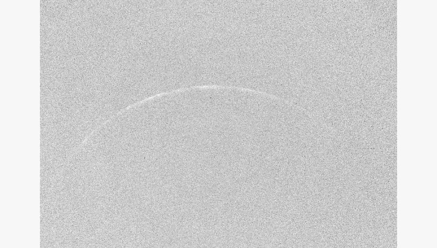 صورة هلال رمضان التي نشرها مركز الفلك الدولي | مركز الفلك الدولي