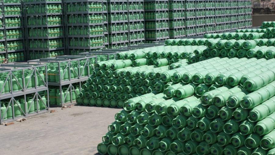 مجموعة من أسطوانات الغاز | شركة جوبترول