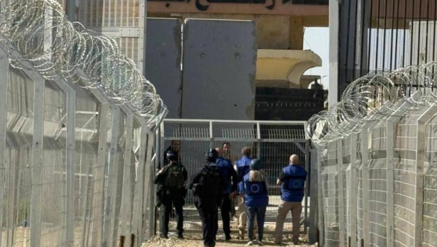 معبر رفح بعد سيطرة الاحتلال عليه ووضع تقنيات مراقبة وتفتيش | مواقع التواصل