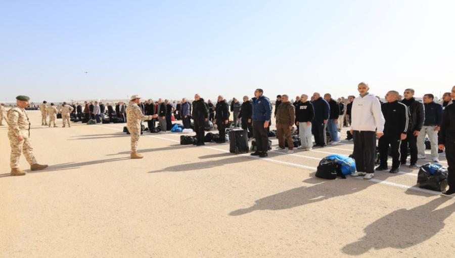 من التحاق مكلفي خدمة العلم بمركز التدريب في شويعر 31/1/2026 | المملكة