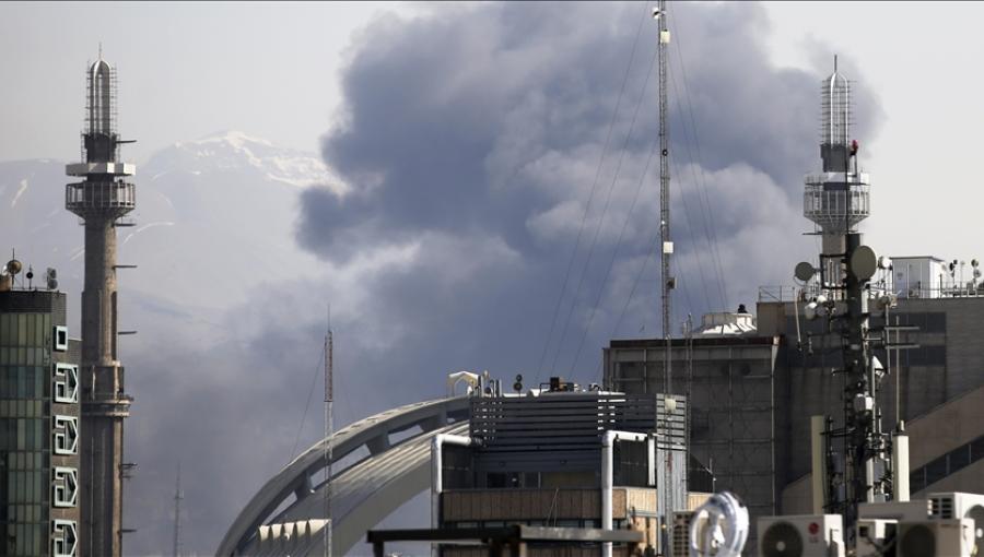 آثار ضربة أمريكية إسرائيلية سابقة على طهران | الأناضول