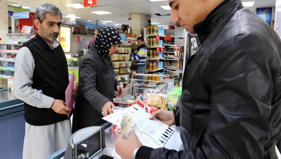 أحد المتاجر في الأردن | رويترز