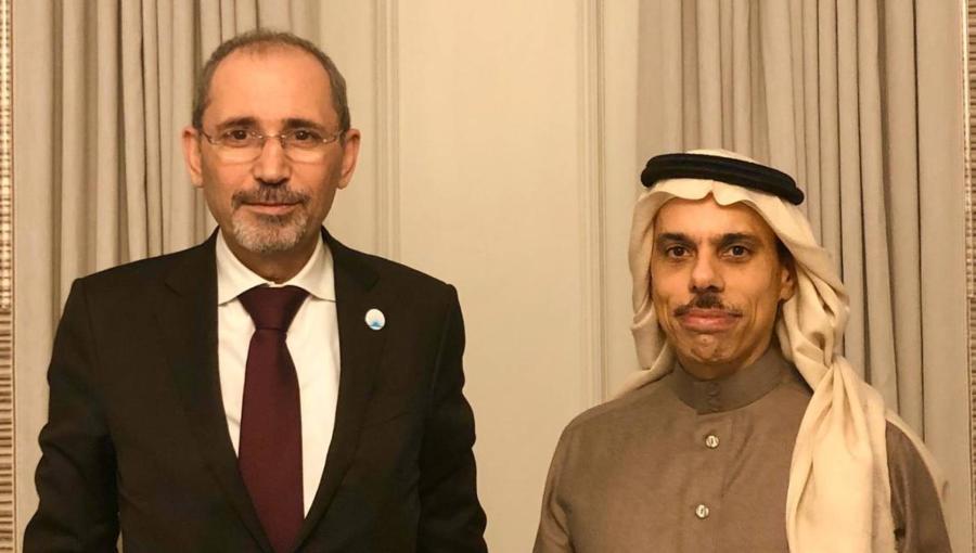 أيمن الصفدي  ونظيره السعودي  الأمير فيصل بن فرحان آل سعود | أرشيفية