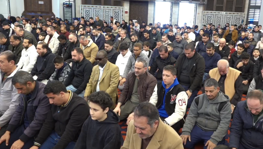 صلاة الجمعة من مسجد الملك المؤسس 13/3/2026