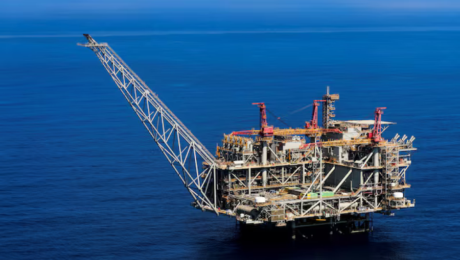 منصة الغاز في حقل ليفياثان | رويترز