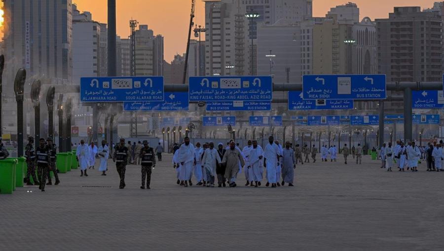 حجاج بيت الله الحرام يتوافدون إلى مشعر منى | وكالة الأنباء السعودية