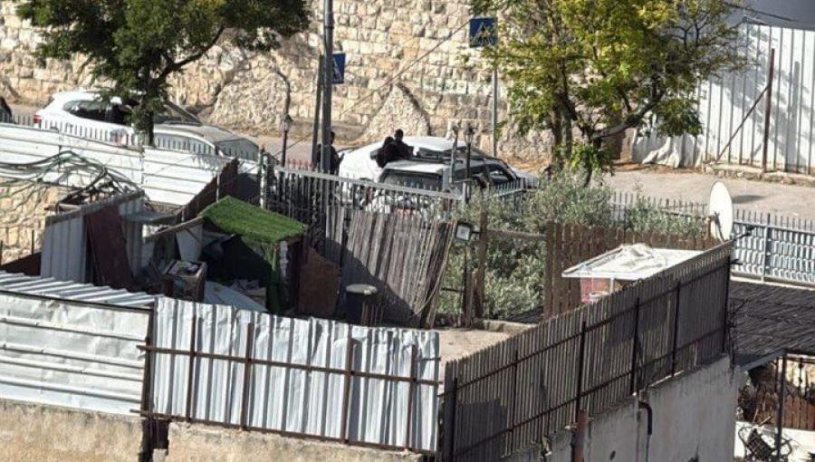 قوات الاحتلال تنصب حاجزا قرب حي أبو تايه في بلدة سلوان جنوب المسجد الأقصى 20/5/2026 | فلسطين بوست