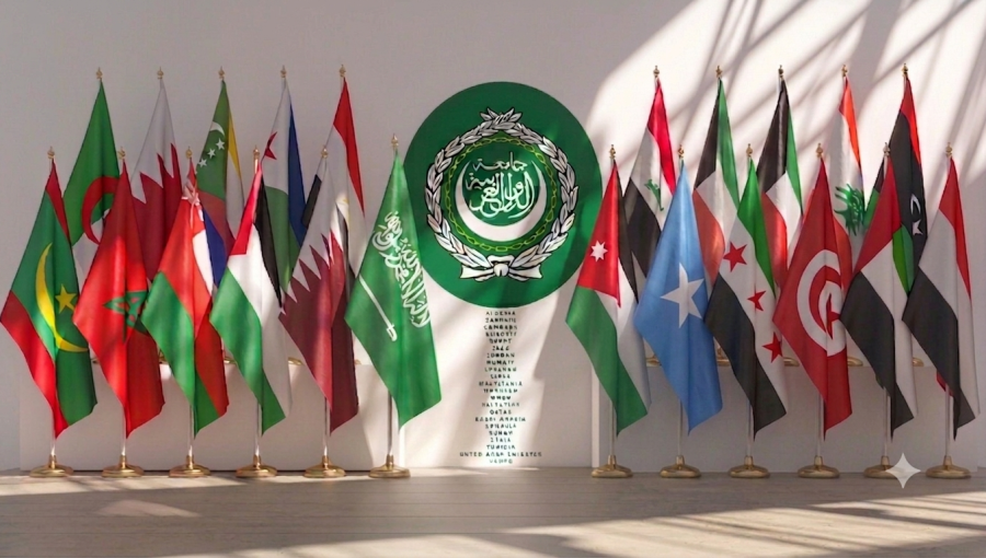 أعلام الدول الأعضاء في جامعة الدول العربية