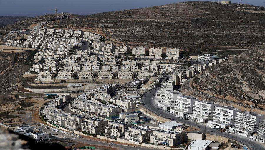 إحدى المستوطنات في الضفة الغربية