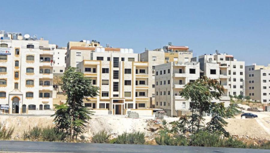 مبان سكنية في إحدى مناطق العاصمة عمان
