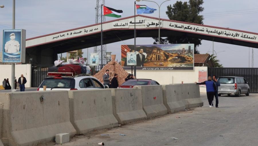 مركز حدود جابر مع سوريا