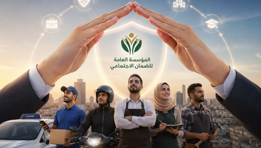 عاملون في مهن حرة | تعبيرية مولدة بالذكاء الاصطناعي