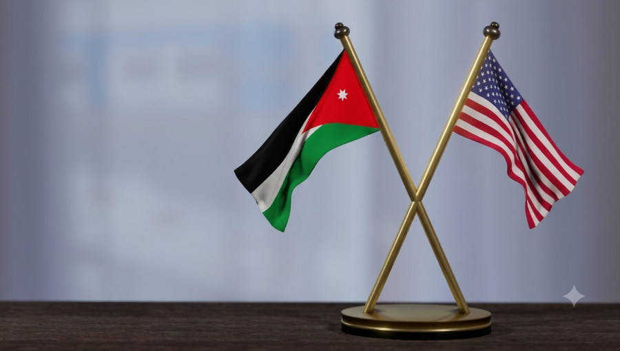 العلمان الأردني والأمريكي