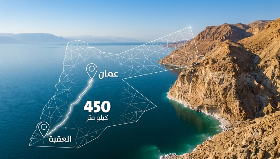 مشروع الناقل الوطني | تعبيرية مولدة بالذكاء الاصطناعي