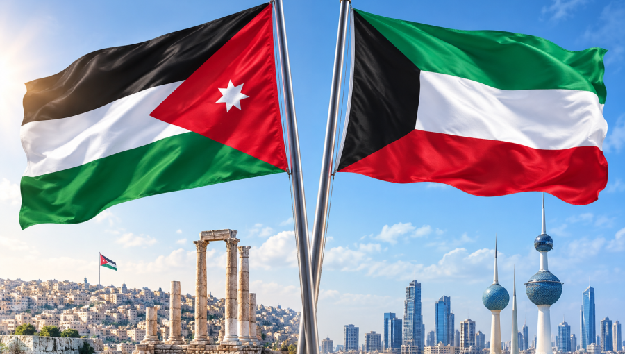 العلمان الأردني والكويتي