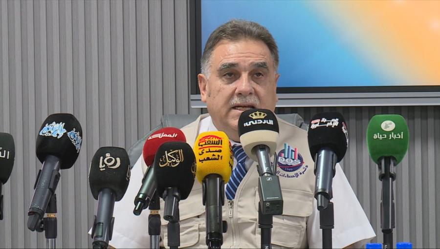 المدير العام لدائرة الإحصاءات العامة حيدر فريحات خلال منتدى التواصل الحكومي في وزارة الاتصال الحكومي | المملكة