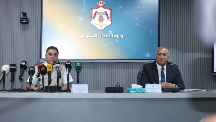 المدير العام لدائرة الإحصاءات العامة حيدر فريحات خلال منتدى التواصل الحكومي في وزارة الاتصال الحكومي 1/9/2026 | وزارة الاتصال الحكومي