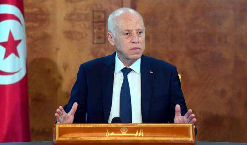 الرئيس التونسي قيس سعيّد