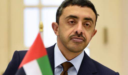 وزير خارجية الامارات