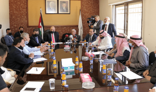 رئيس مجلس النواب واتحاد المزارعين خلال زيارة 20-6-2021