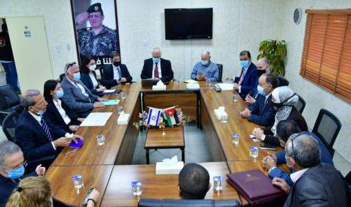 صورة لاجتماع اللجان الفنية الأردنية &quot;الإسرائيلية&quot; صباح اليوم الثلاثاء